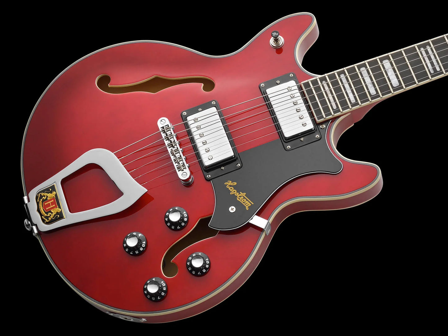 Hagstrom Alvar - Wild Cherry Transparent