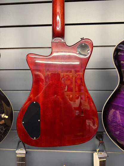 DLP Semi-Hollow - Dark Red Burst