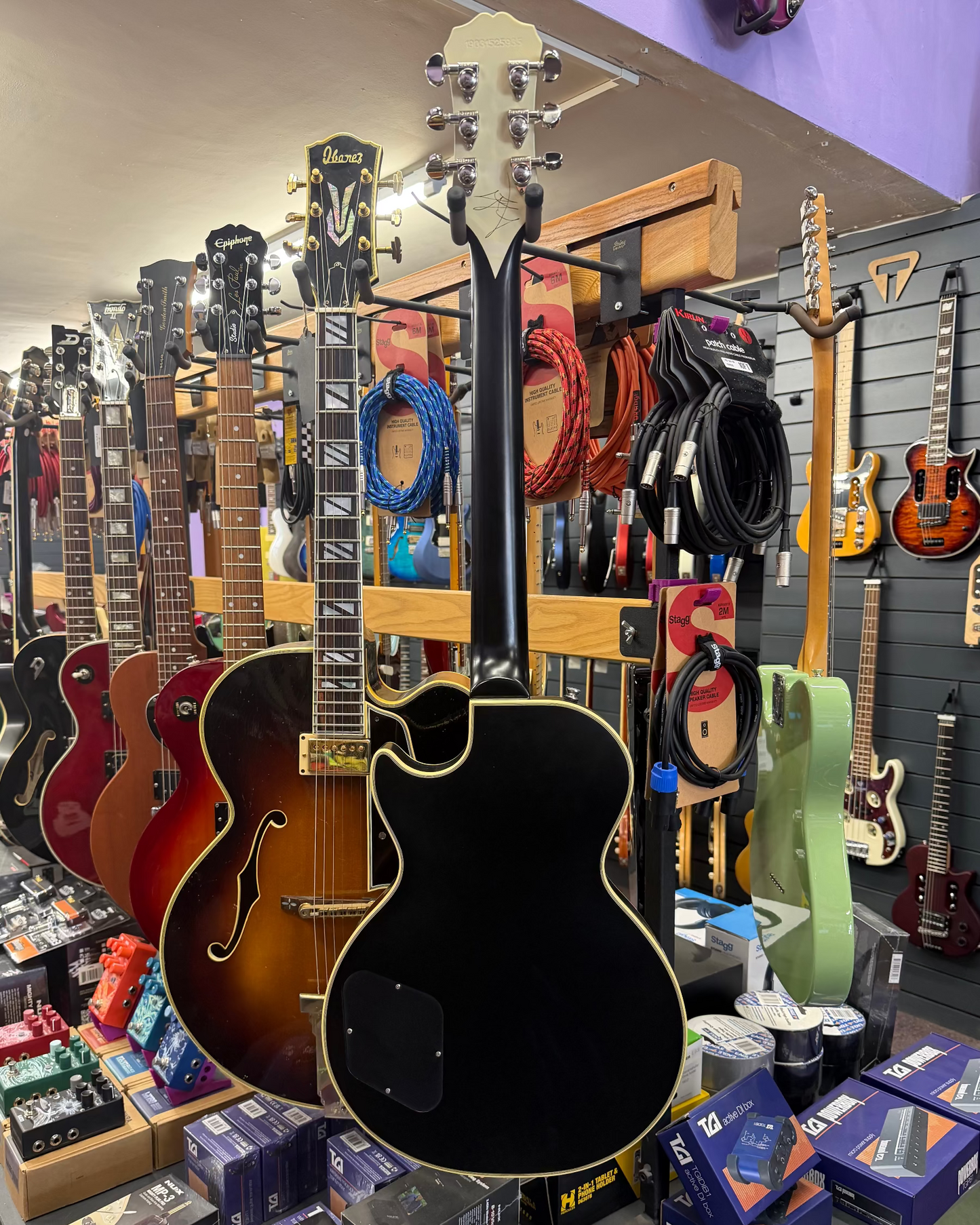 Epiphone Jared James Nichols Old Glory Les Paul Custom - Black