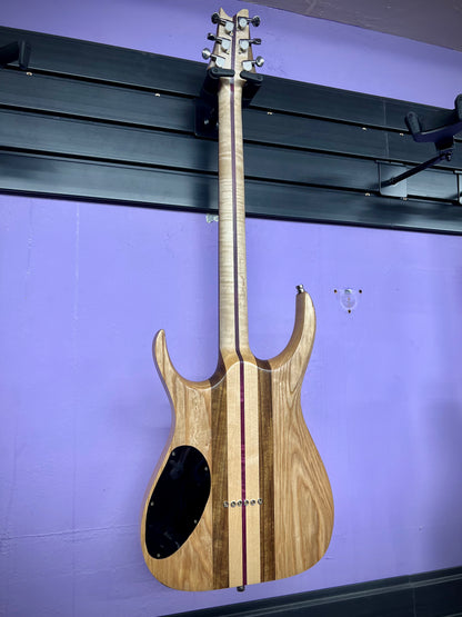 Ginger Beard Customs - GB6T - Curly Maple, Purpleheart, Ash, Ovangkol