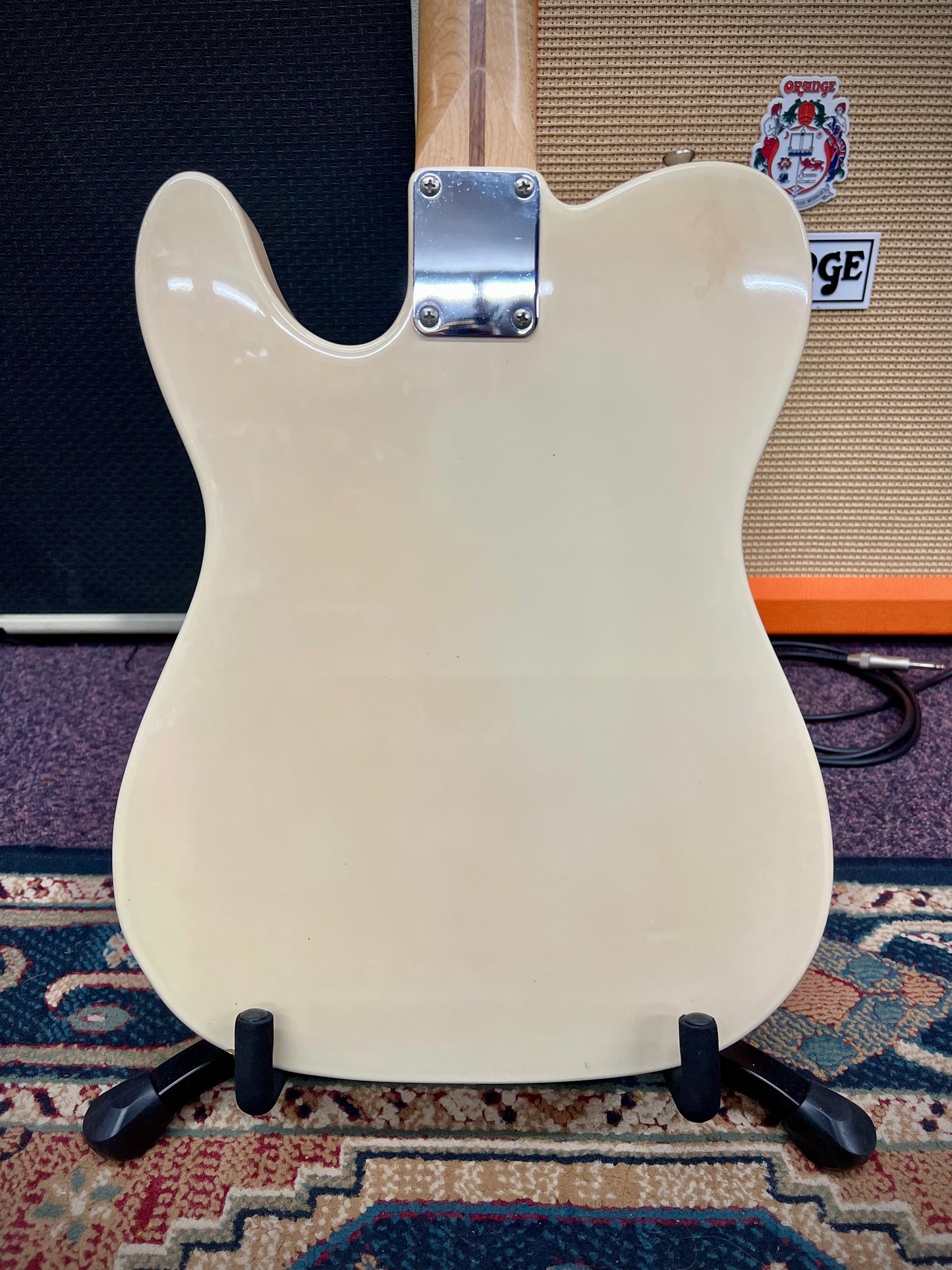Fender MIM Standard Telecaster 'Trevorcaster' - Olympic White