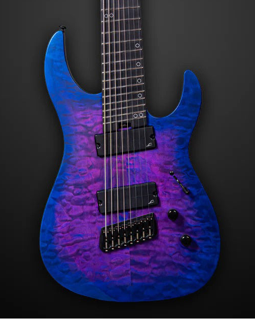 Legator Ninja Super Shred 8-string Multi-scale - Hyper Nova Blue