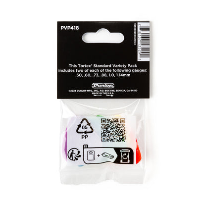 Dunlop Tortex Standard Pick Variety Pack - 12-Pack