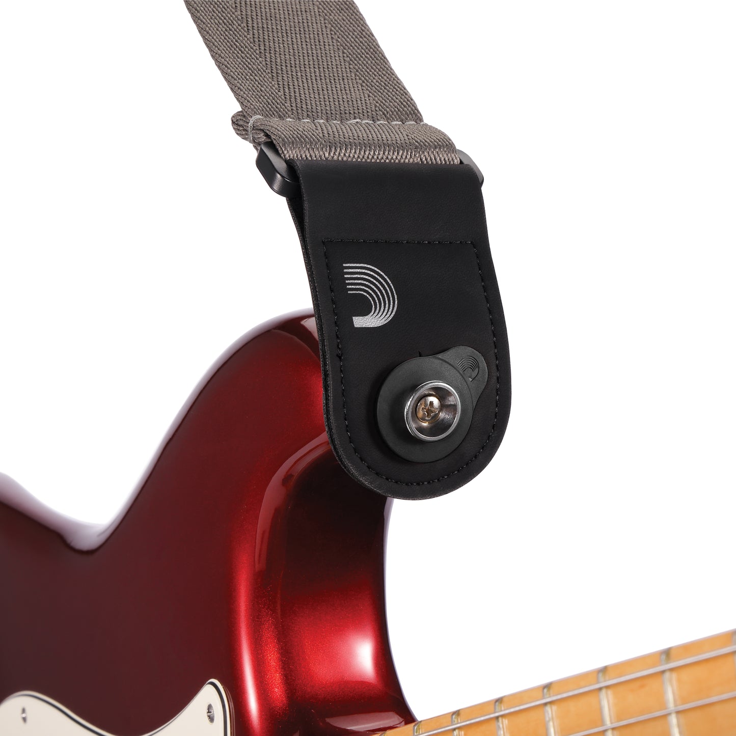 D'Addario Flex Lock Strap Block, 4-Pk - Black