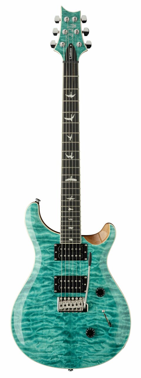 PRS SE Custom 24 Quilt - Turquoise