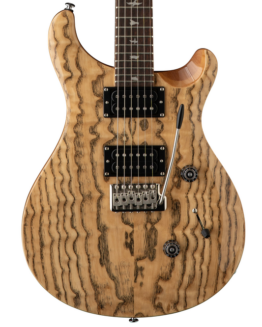 PRS SE Exotic Custom 24 Swamp Ash Burl - Natural