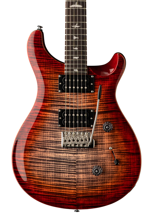 PRS SE Custom 24 - Charcoal Cherry Burst