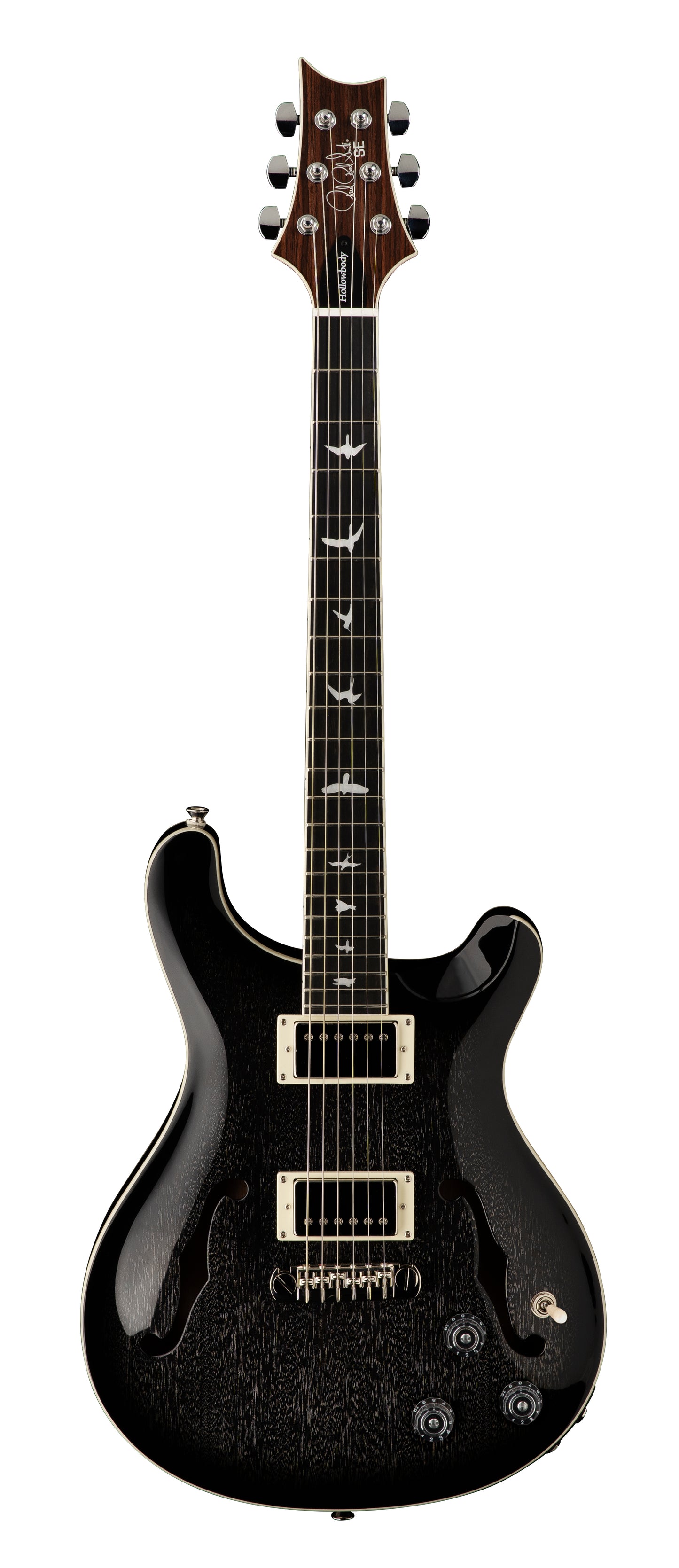 PRS SE Hollowbody Standard Piezo - Dog Hair Smokeburst