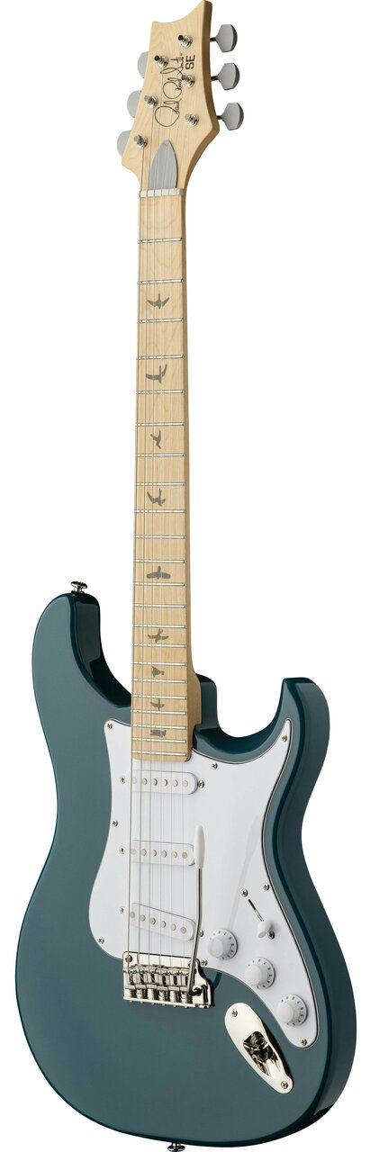 PRS SE Silver Sky Maple - Nylon Blue