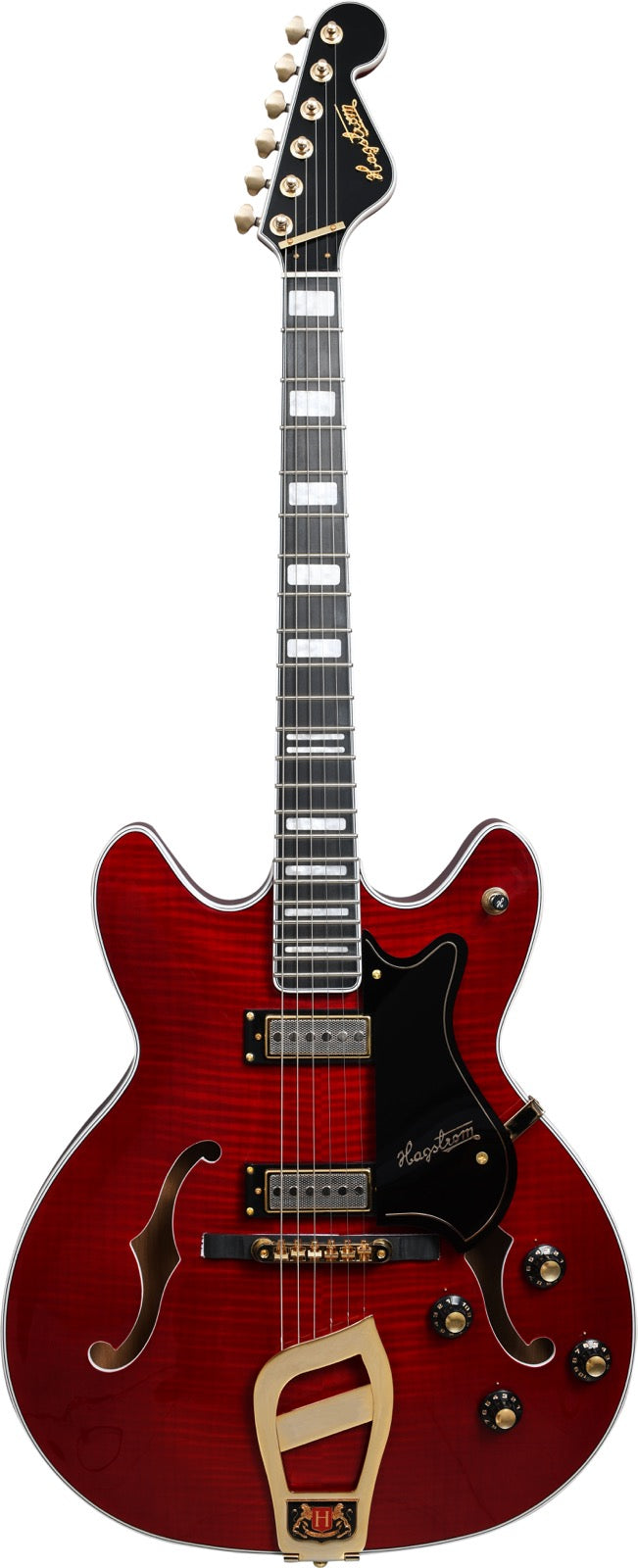 Hagstrom 67 Viking - Wild Cherry Transparent
