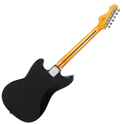 Vintage REVO Series 'Colt' HS Duo Electric Guitar - Boulevard Black