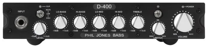 Phil Jones D-400 Compact Bass Amp head