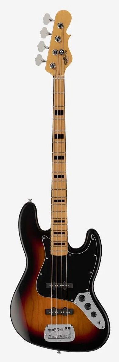 G&L Tribute Series JB Maple - 3-Tone Sunburst