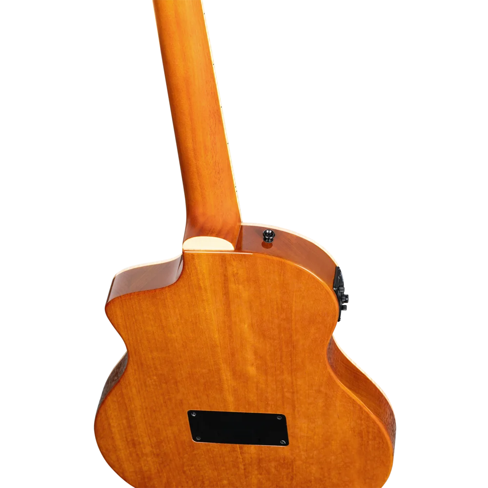 Ortega TourPlayer Deluxe - Flame Maple Blue