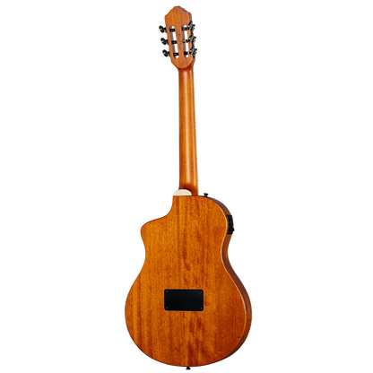 Ortega TourPlayer Deluxe - Flame Maple Blue
