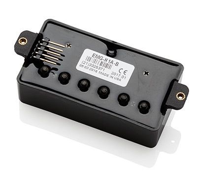 EMG H2A Bridge Floyd Rose Spacing Black