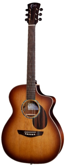 Faith Legacy Earth Electro Cutaway - Satin Sunburst