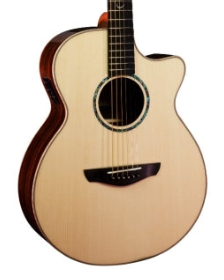 Faith HiGloss 3 Venus Electro Cutaway 3pc Rosewood - Natural