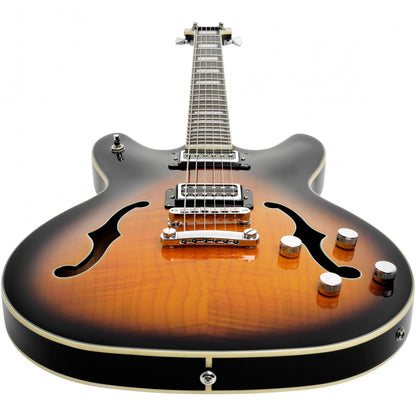 Hagstrom Viking Deluxe Baritone - Tobacco Sunburst