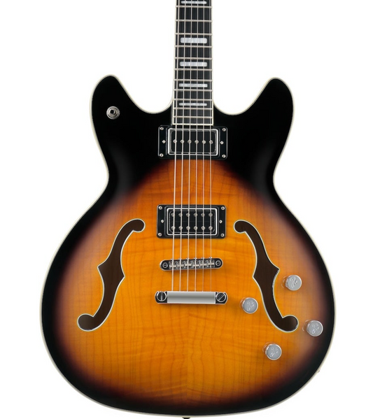 Hagstrom Viking Deluxe Baritone - Tobacco Sunburst