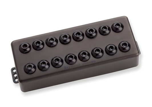 8 STRING INVADER NECK PMT BLK MET