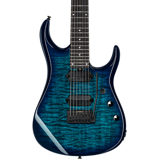 Sterling by Music Man JP15 7 Dimarzio - Cerulean Paradise