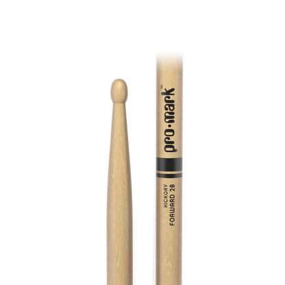 ProMark Classic Forward 2B Hickory Drumstick - Oval Wood Tip