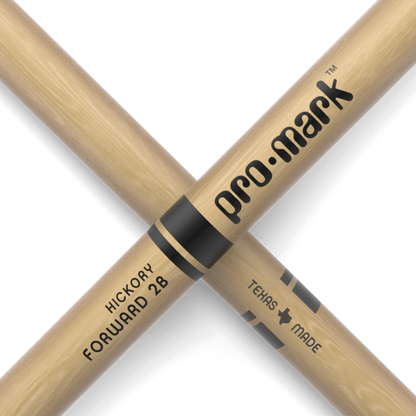 ProMark Classic Forward 2B Hickory Drumstick - Oval Wood Tip