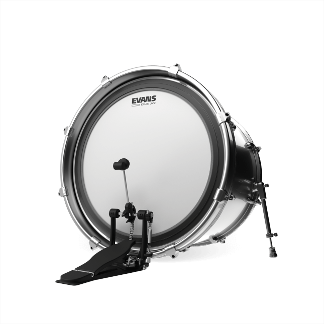 Evans EMAD UV2 Coated Bass Batter Drumhead - 16"