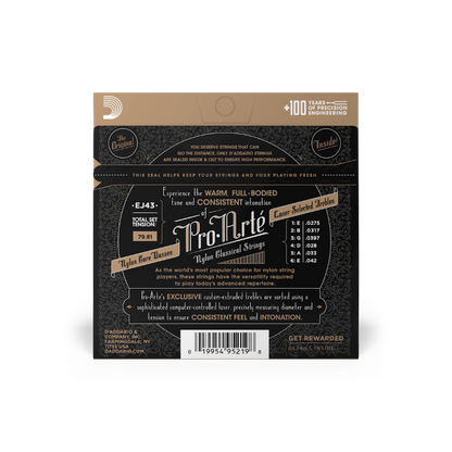 Pro-Arté Light Tension Nylon Classical Guitar Strings