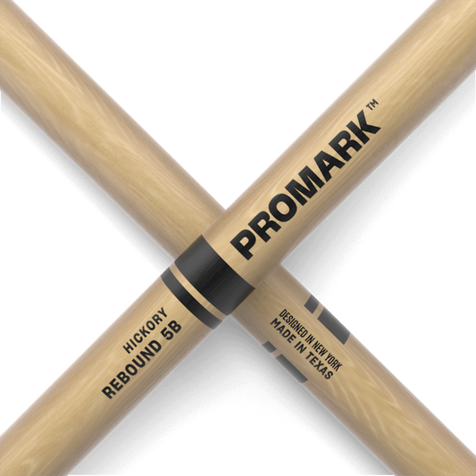 ProMark Rebound 5B Hickory Drumsticks - Acorn Wood Tip