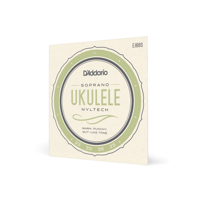 D’Addario Nyltech Ukulele Strings - Soprano EJ88S