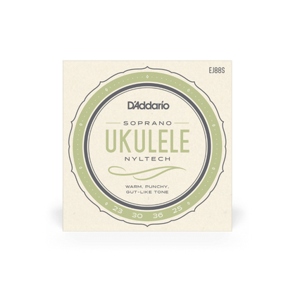 D’Addario Nyltech Ukulele Strings - Soprano EJ88S