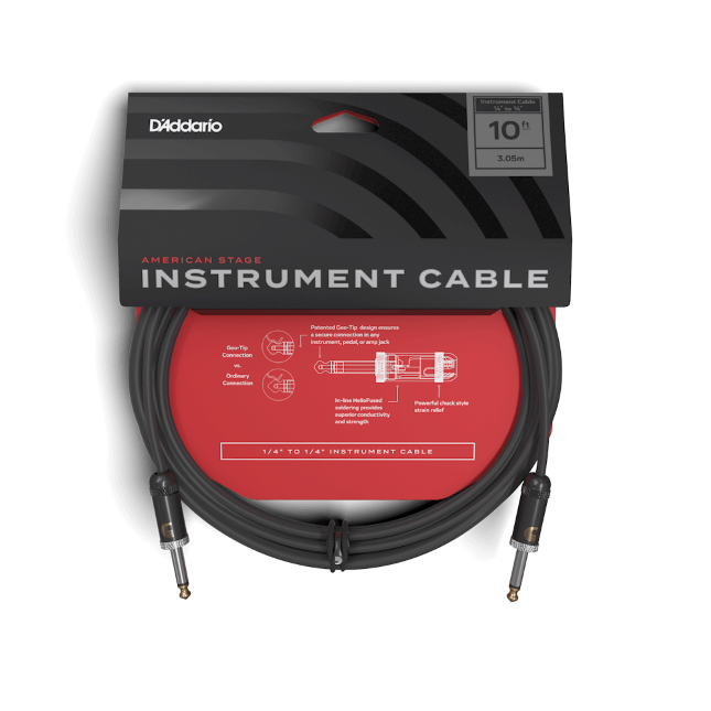 D'Addario American Stage Instrument Cable