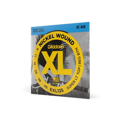 D'Addario EXL125 9-46 Nickel Wound Electric Guitar Strings