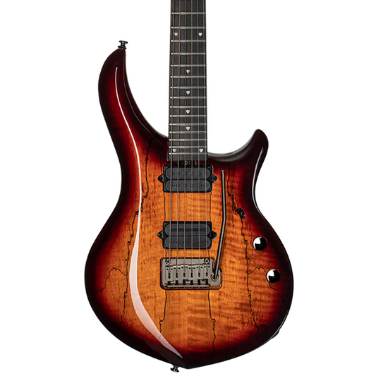 Sterling by Music Man Majesty Dimarzio - Blood Orange Burst