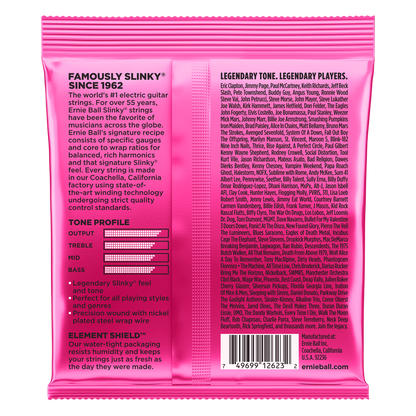 Ernie Ball Super Slinky 7-String Nickel Wound Electric Guitar Strings - 09-52