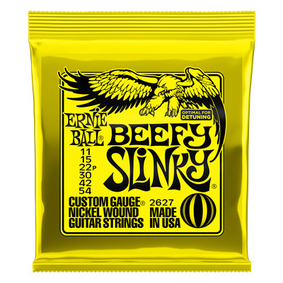 Ernie Ball Beefy Slinky Electric Guitar Strings - 11-54