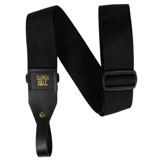 Ernie Ball Polypro Acoustic Strap - Black
