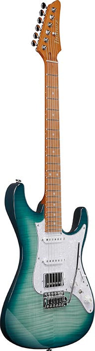 Ibanez AZ Standard Series 22 HSS - Transparent Turquoise Burst
