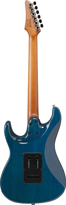 Ibanez AZ Standard Series 22 HSS - Transparent Turquoise Burst