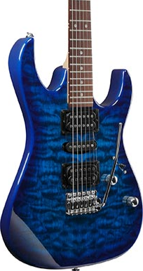 Ibanez Gio Series GRX70QA-TBB - Transparent Blue Burst