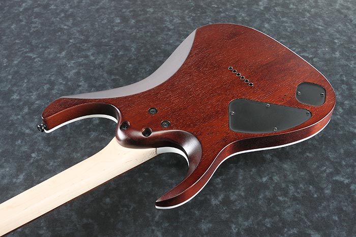 Ibanez RGA42FM-DEF - RGA Series Flamed Maple - Dragon Eye Burst Flat