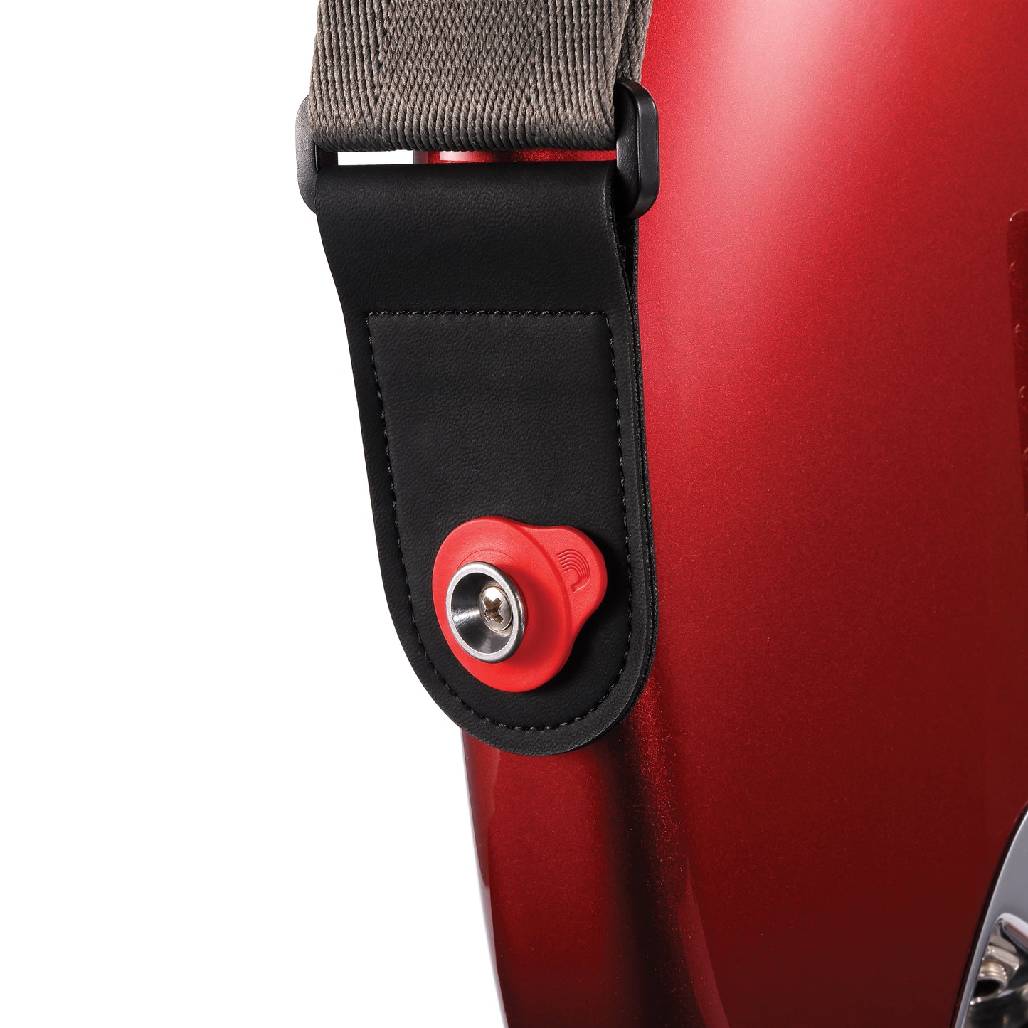 D'Addario Flex Lock Strap Block, 4-Pk - Red