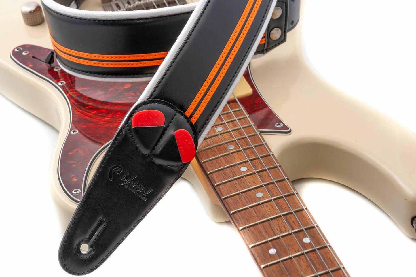 RightOn Mojo Collection Race-60 Guitar Strap - HD