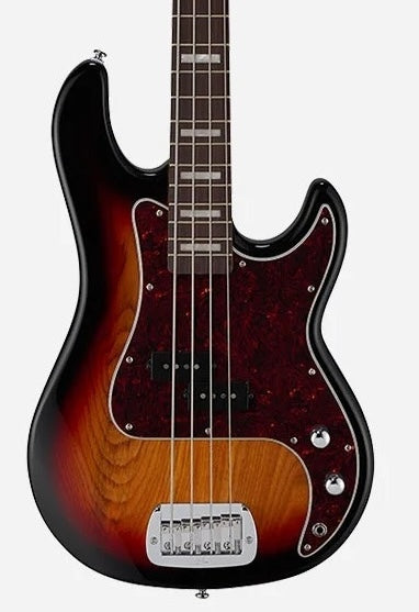 G&L Tribute Series LB-100 Rosewood - 3-Tone Sunburst