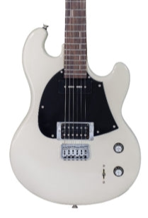 Shergold Masquerader Standard SM11 - Solid Quartz White Gloss