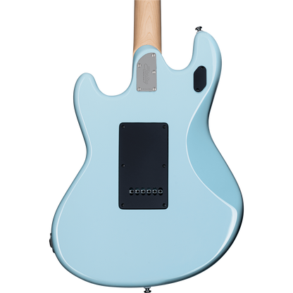Sterling by Music Man Sub Stingray Guitar - Daphne Blue