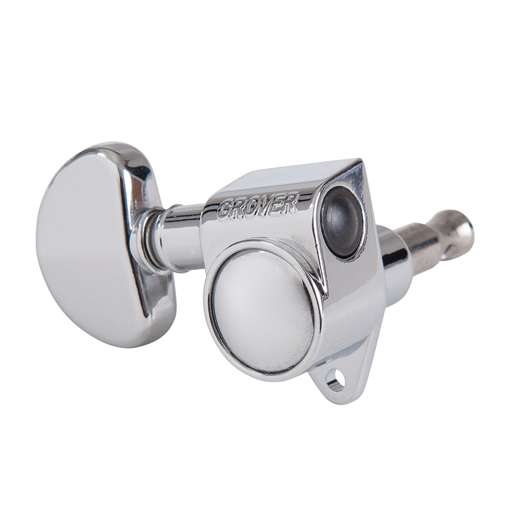 GroverÂ Original Rotomatics Machineheads ~ 3+3 ~ Chrome