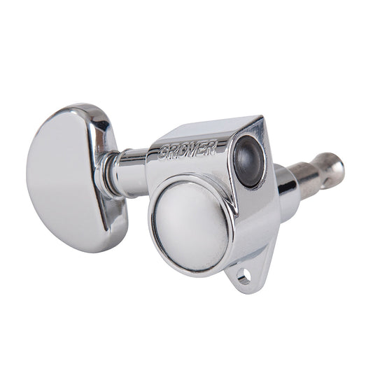 GroverÂ Original Rotomatics Machineheads ~ 3+3 ~ Chrome